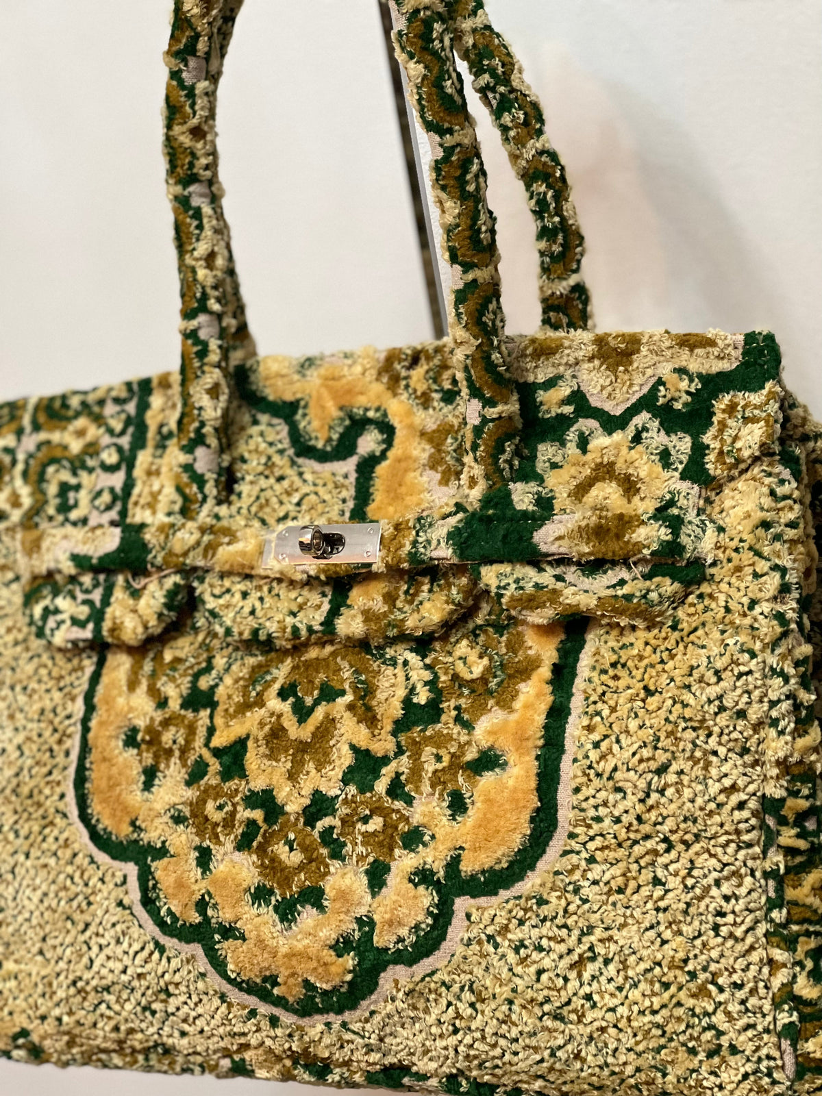 Handbag Exotic- Made out of Moroccan furniture